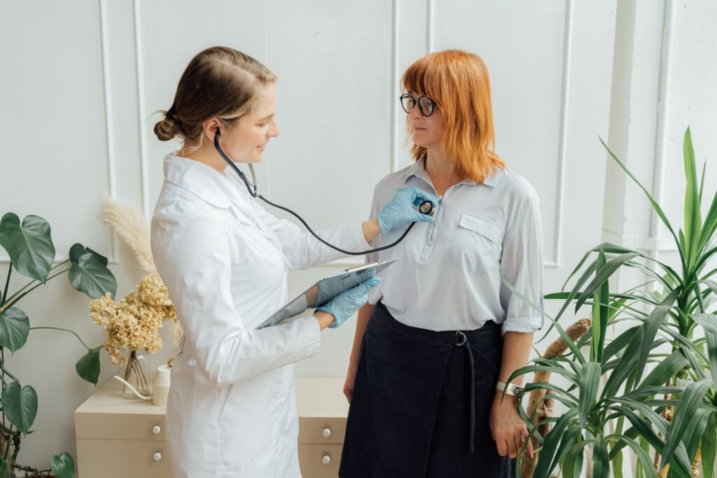 women's hormone health doctor consultation